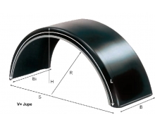 Aile ronde type HL40 en polyuréthane