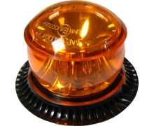 FEU A ÉCLATS ORANGE 12 LEDS 10V A 110V